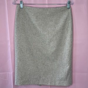 Moda International Oatmeal Wool Pencil Skirt- Sz 4